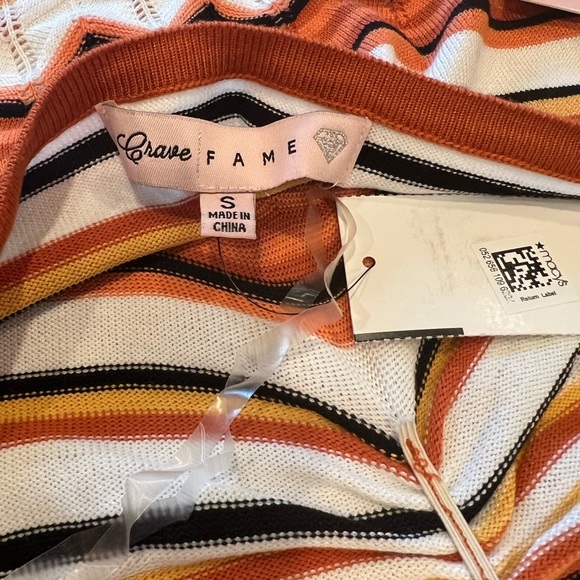Crave Fame Juniors' Size Small Halter Tank Top Southwest Pattern NWT - Picture 5 of 5